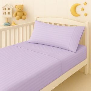 Juego De Sábanas  Infantiles Stripes + Fundas