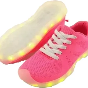 Tenis Con Luz Led Importado Incluye Cable Usb