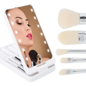 Espejo De Maquillaje Luz Led