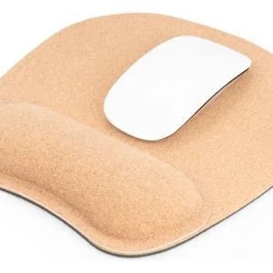 Mouse Pad Ergonómico En Corcho Con Base Antideslizante