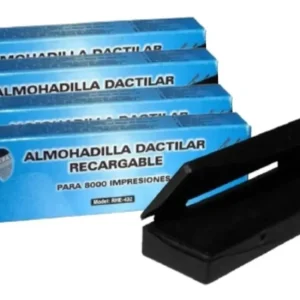 Almohadilla Dactilar Rectangular