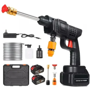 Hidrolavadora Inalámbrica Portátil Recargable + 2 Baterías