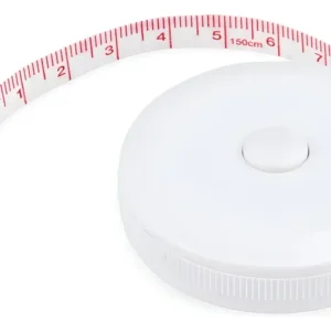 Cinta Metrica Retractil Fitness Control Medidas Del Cuerpo