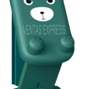 Soporte Porta Celular Y Tablet Diseño Oso Verde
