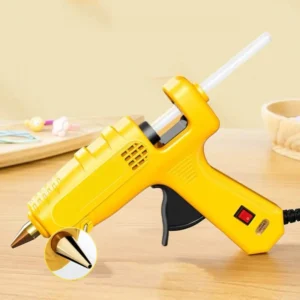 Pistola De Silicona Profesional Boquilla Fina + 3 Barras