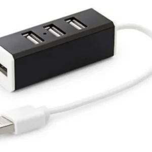 Multipuerto Holder Cube Aluminio Usb 4 Puertos 2.0