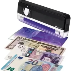 Detector De Billetes Falsos Por 2 Undades + Lápiz