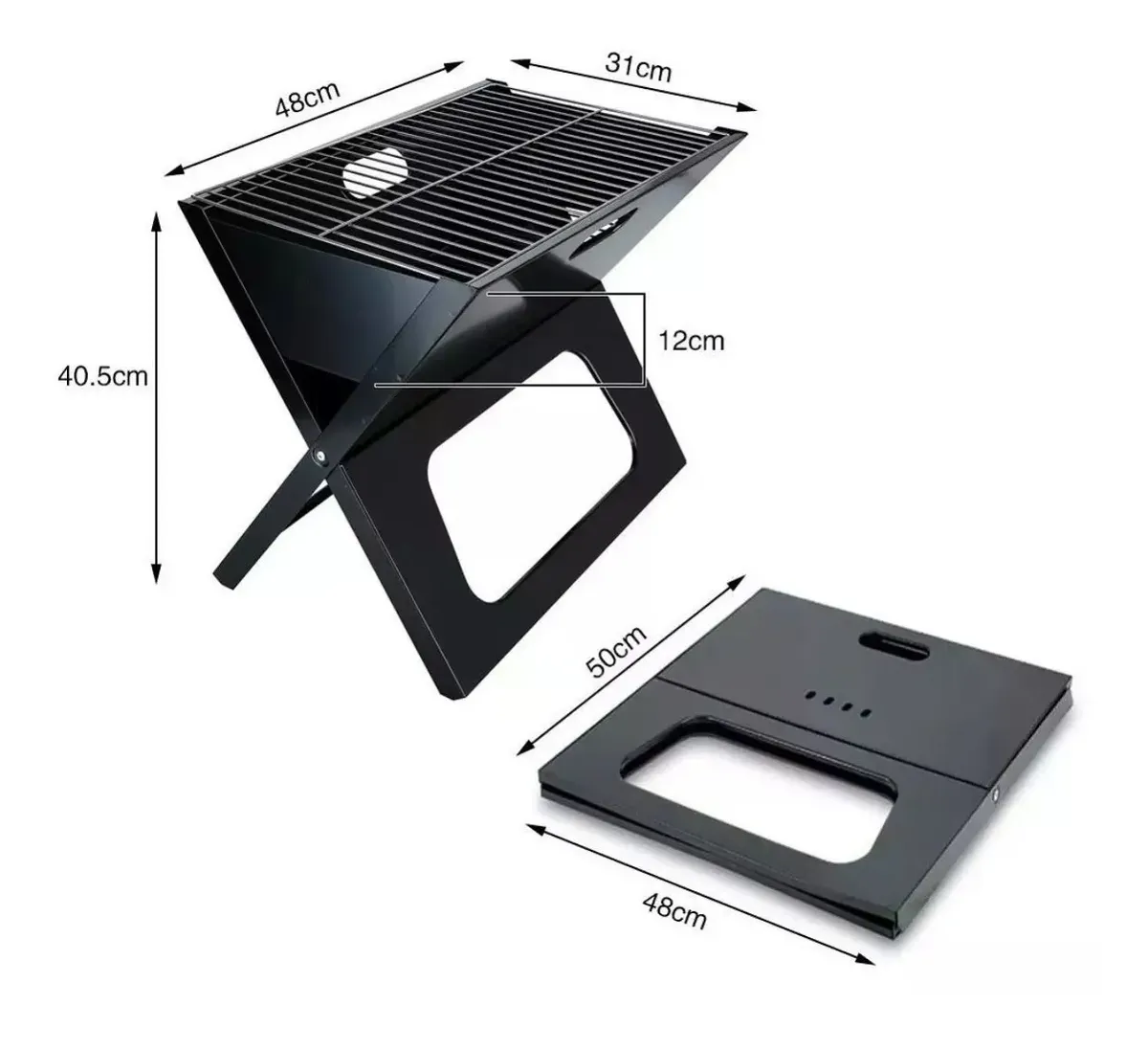 Asador Grill-x Plegable Portátil Bbq + Estuche Bbq 3 Piezas - Image 3