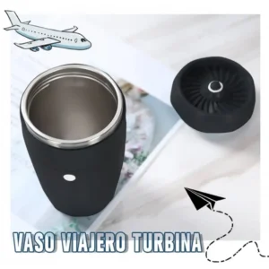 Vaso Viajero Turbina Mezclador Magnético