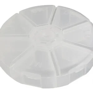 Pastillero Redondo Semanal Compart