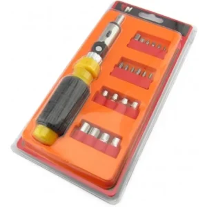 Juego Destornillador Con Rache Ms#1 Copas Puntas