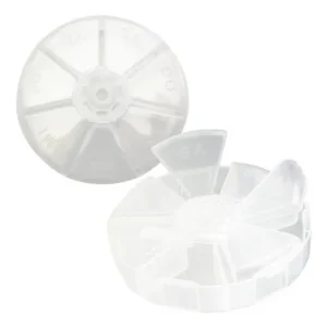 Pastillero Redondo Semanal Compart