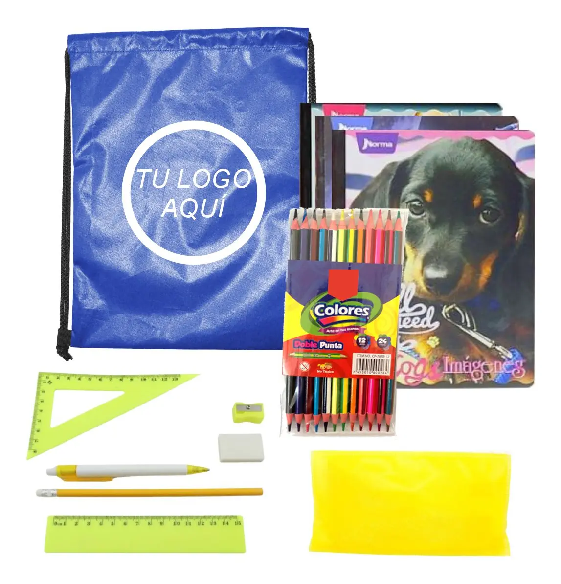 Kit Escolar Económico #3 Incluye Útiles Escolares Fabricamos