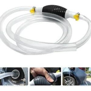 Bomba de succión manual para transferencia de aceite, etanol, agua y gasolina