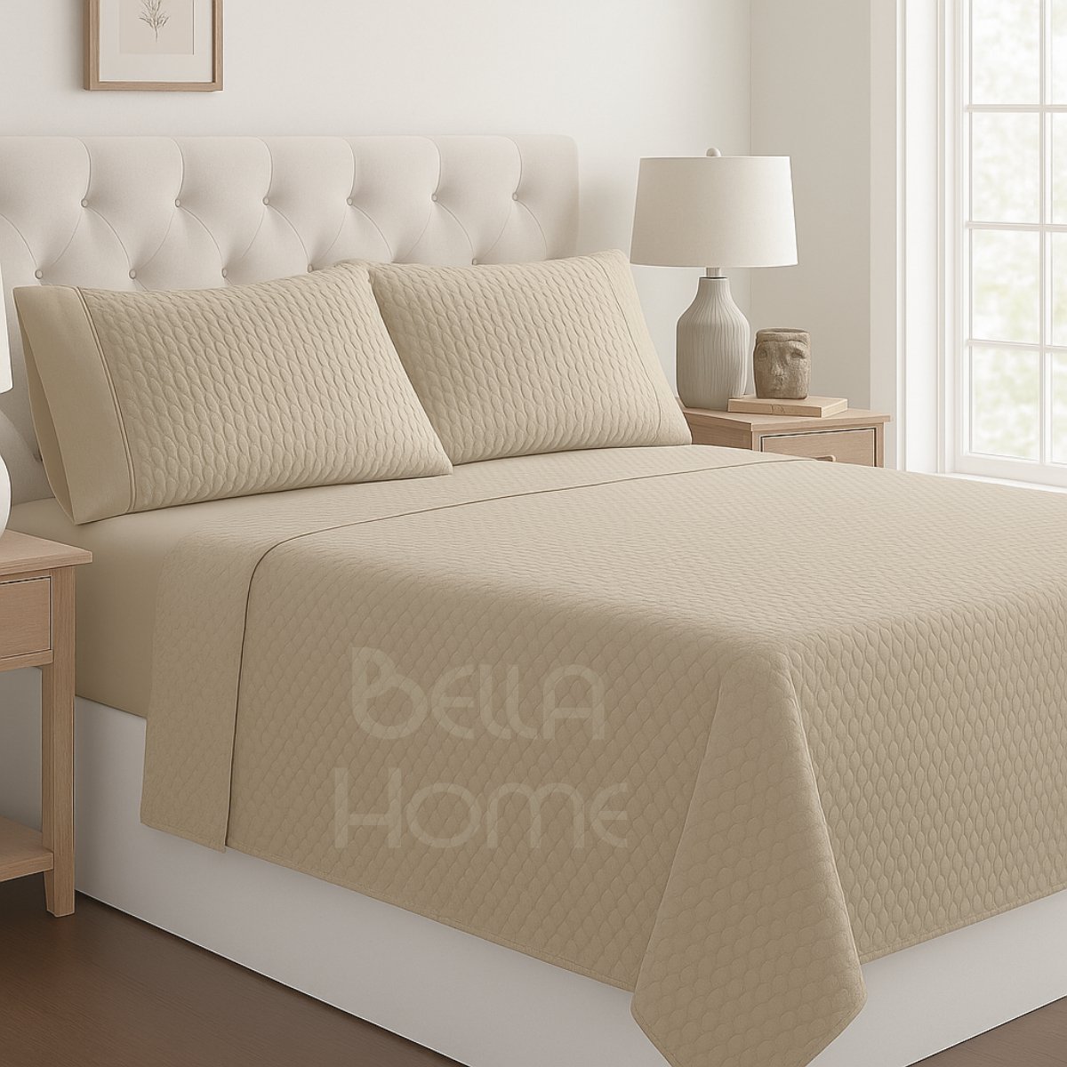 Juego De Sábanas Silky - Algodón Blanco - Image 14