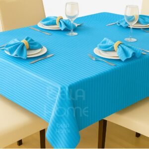 Mantel Stripes En Tela Para Comedor + 4 Servilletas